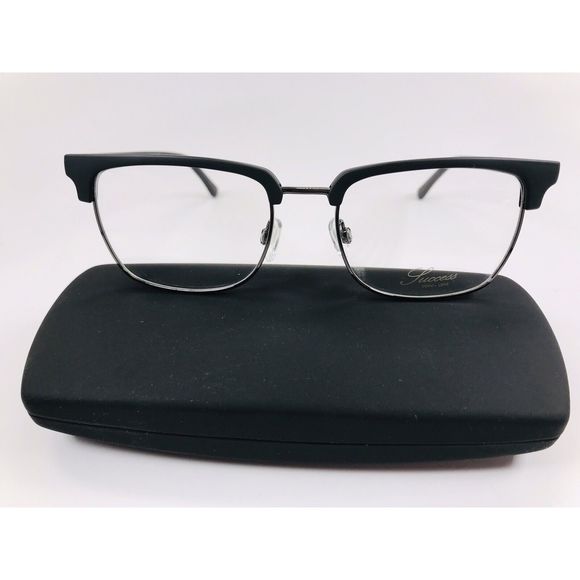 New Designer Inspired SUCCESS SS-503 Matte Black Eyeglasses 53mm with Case - Picture 2 of 11
